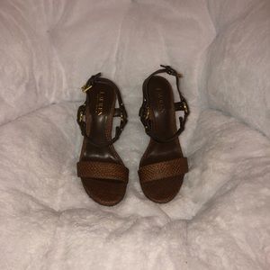 Ralph Lauren Chunky Heel